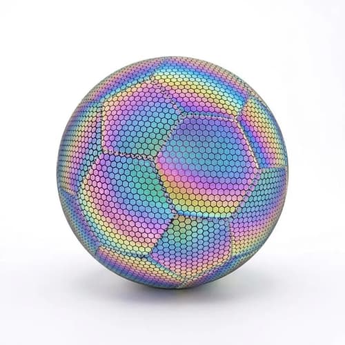 Holographic Reflective Soccer Ball (Size 5)