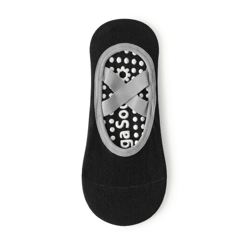 Grip Yoga Socks for Secure Training in Soft Cotton Terry