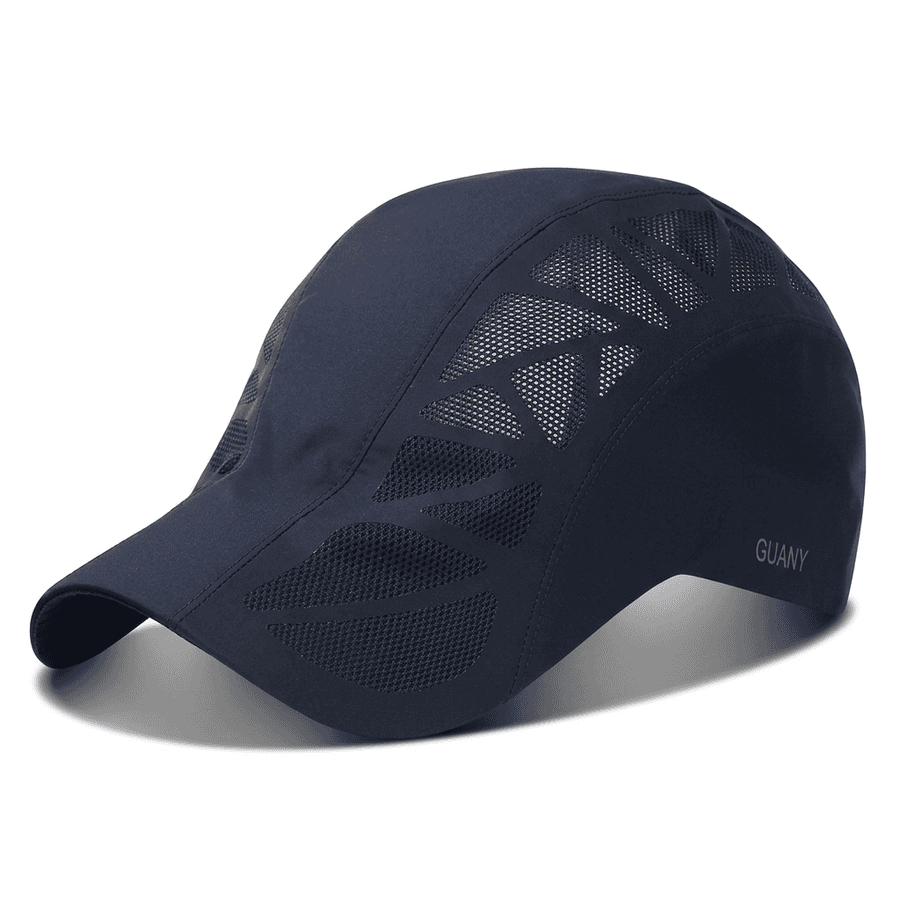 Quick-Dry Sports Visor Cap with Breathable Adjustable Fit
