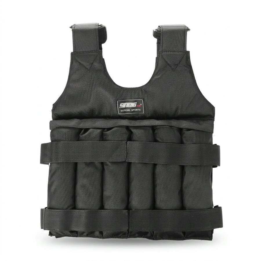 Adjustable Weighted Vest for Intense Training & Secure Fit Design