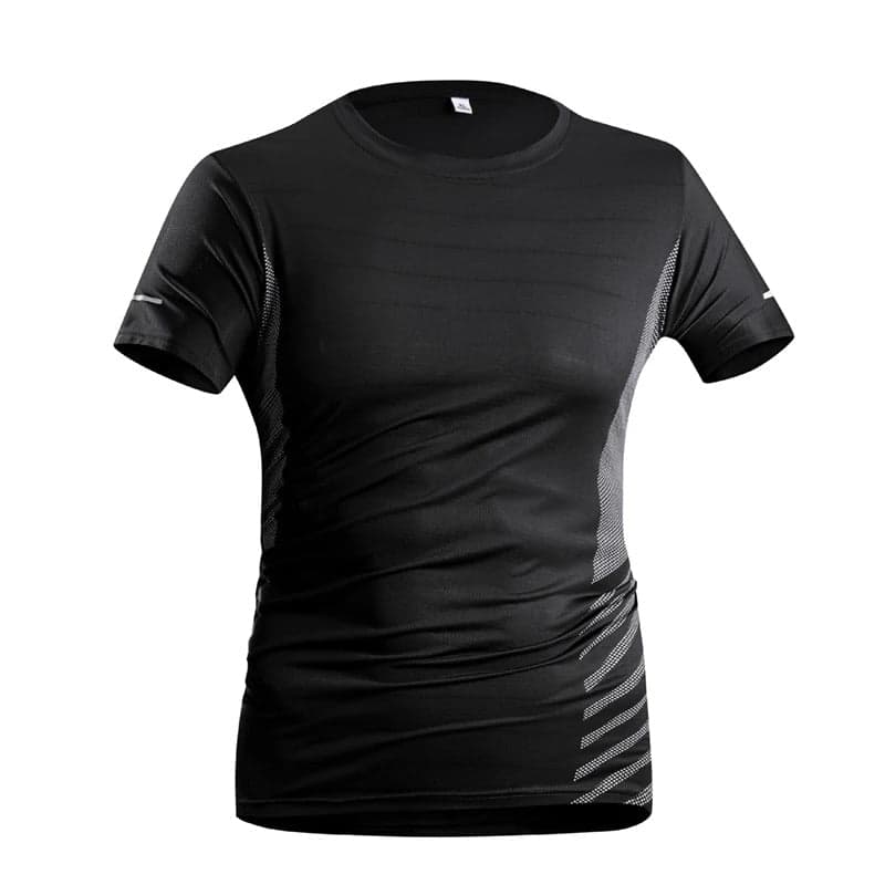 Quick-Dry Running T-Shirt for Performance with Breathable Ice Silk