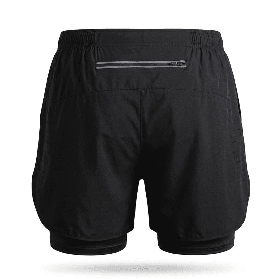 Men's Running Shorts for Performance with Quick-Dry Double Layer